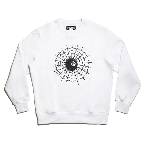 MAGIC 8 BALL CREWNECK WHITE