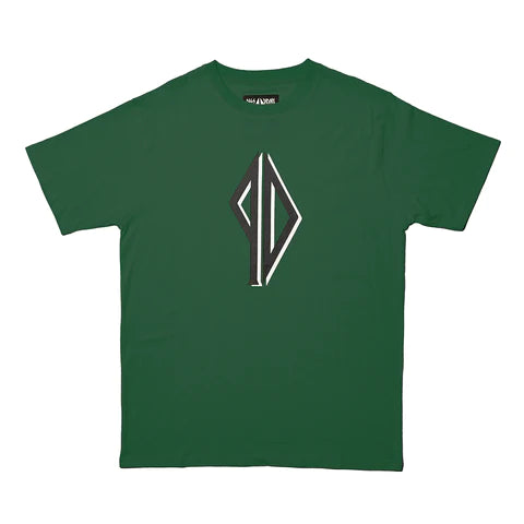 SHADOWS LOGO TEE FOREST GREEN