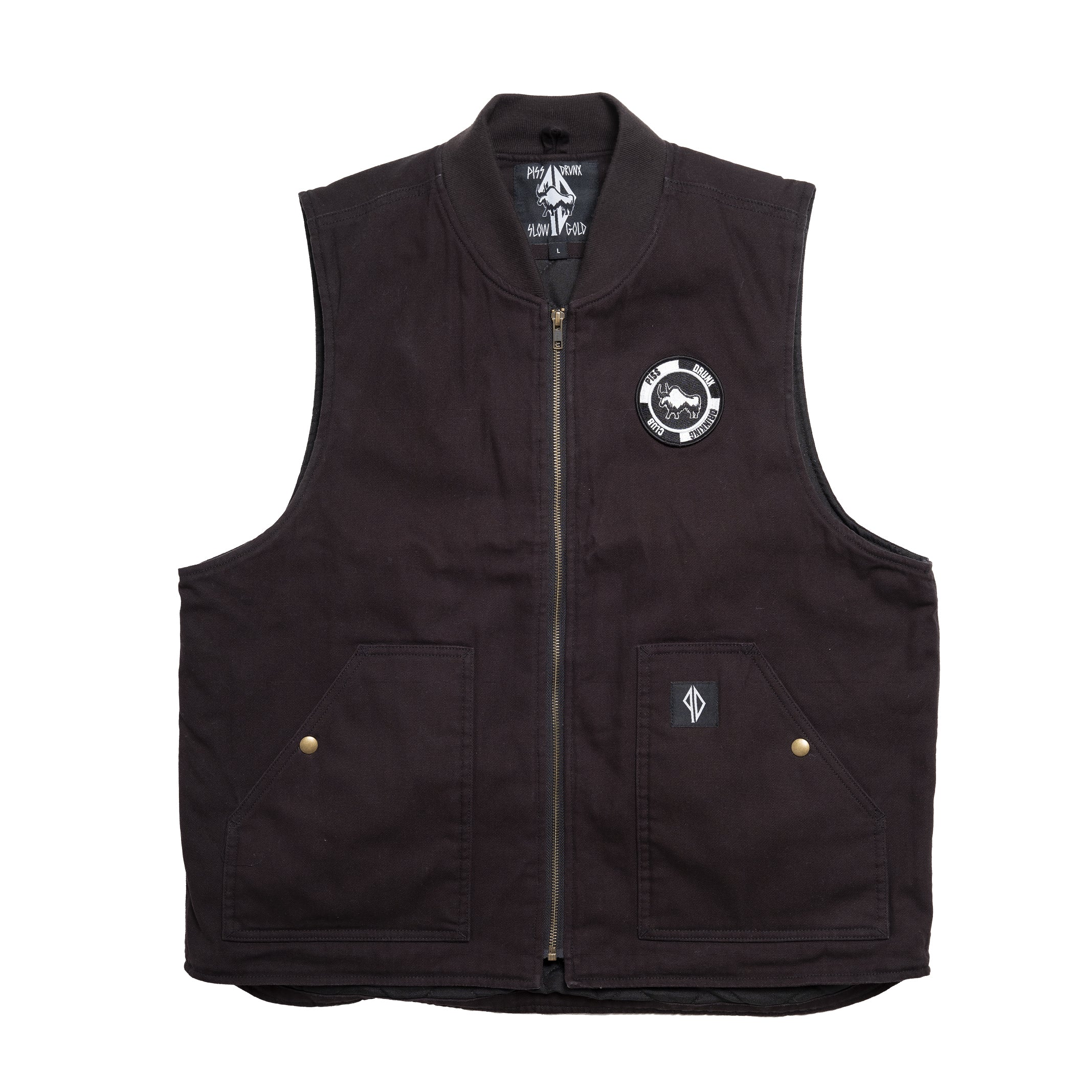 BYO VEST w/ SLOW GOLD – PissDrunx